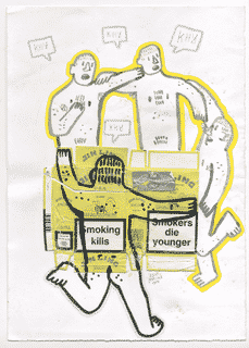 selfportrait-as-dancing-around-cigarettes-w-086-2011
